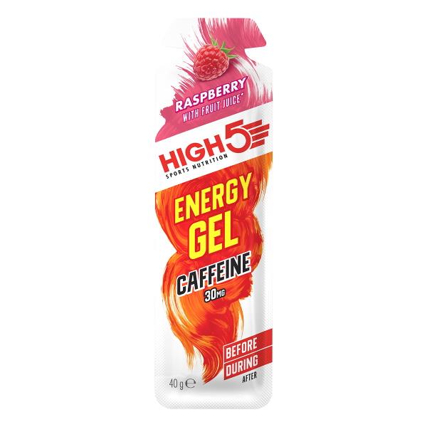 High5 EnergyGel Raspberry+ caffeine 32ml